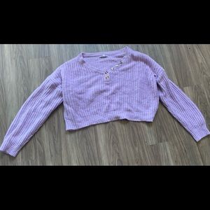 Oversized Slightly Cropped Sweater